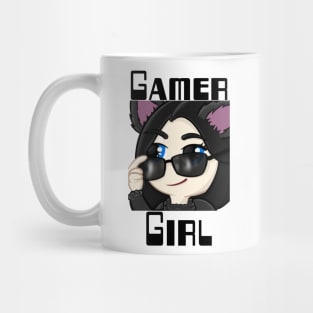 Gamer Girl, Wolf Girl Shade, Twitch streamer emote Mug